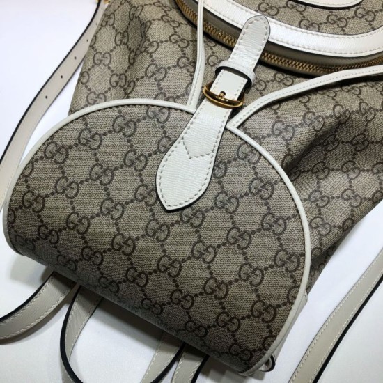 Replica Gucci 1955 Horsebit Backpack 620849 White Replica Gucci 1955 Horsebit Backpack 620849 White