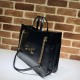 Replica Gucci 1955 Horsebit Medium Tote Bag 621144 Black