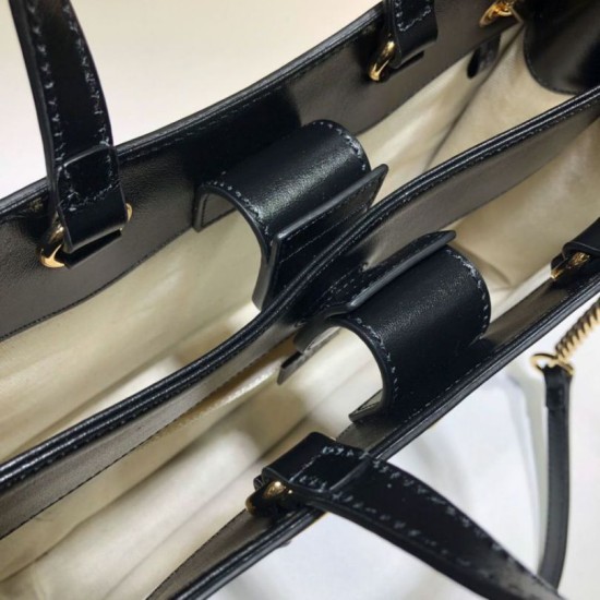 Replica Gucci 1955 Horsebit Medium Tote Bag 621144 Black