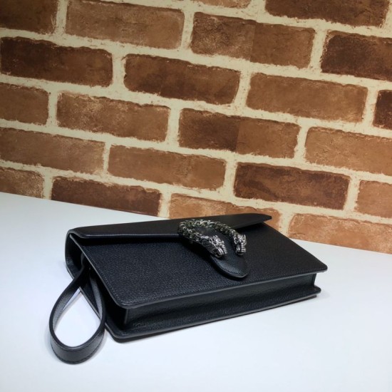 Replica Gucci Dionysus GG Supreme clutch 621197 Black Replica Gucci Dionysus GG Supreme clutch 621197 Black