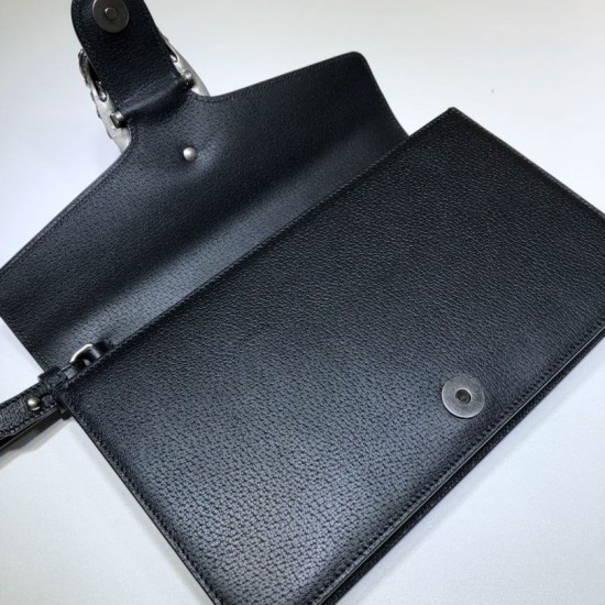 Replica Gucci Dionysus GG Supreme clutch 621197 Black Replica Gucci Dionysus GG Supreme clutch 621197 Black