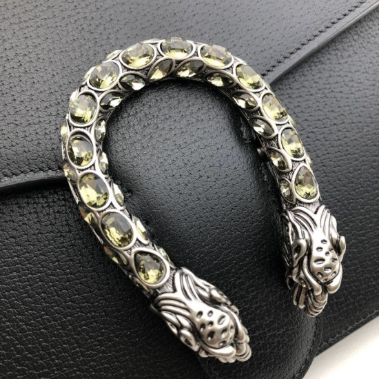 Replica Gucci Dionysus GG Supreme clutch 621197 Black Replica Gucci Dionysus GG Supreme clutch 621197 Black