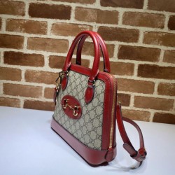 Fake Gucci 1955 Horsebit Small Top Handle Bag 621220 Red Replica Replica Gucci 1955 Horsebit Small Top Handle Bag 621220 Red