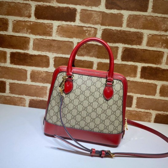 Replica Gucci 1955 Horsebit Small Top Handle Bag 621220 Red