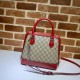 Replica Gucci 1955 Horsebit Small Top Handle Bag 621220 Red