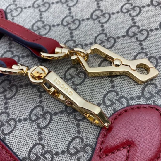 Replica Gucci 1955 Horsebit Small Top Handle Bag 621220 Red