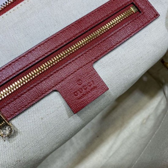 Replica Gucci 1955 Horsebit Small Top Handle Bag 621220 Red
