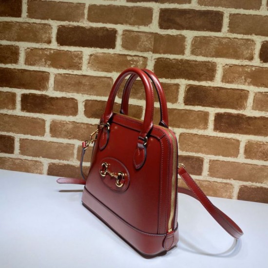 Replica Gucci 1955 Horsebit Small Top Handle Bag 621220 Red Replica Gucci 1955 Horsebit Small Top Handle Bag 621220 Red