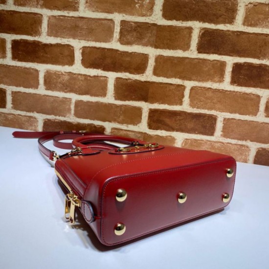 Replica Gucci 1955 Horsebit Small Top Handle Bag 621220 Red Replica Gucci 1955 Horsebit Small Top Handle Bag 621220 Red