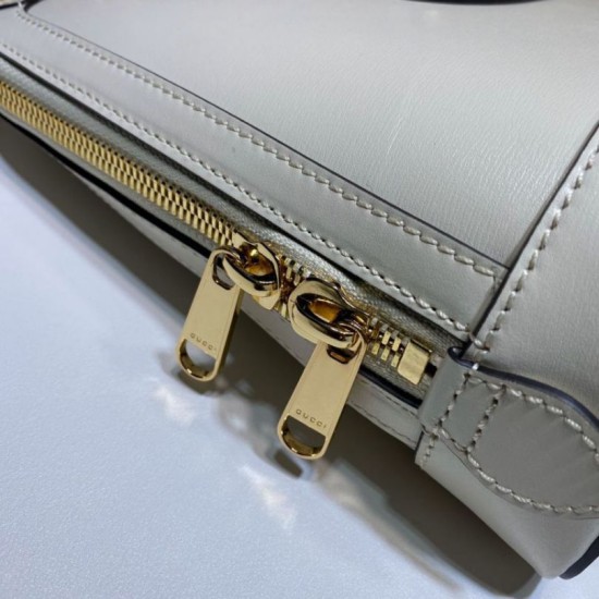 Replica Gucci 1955 Horsebit Small Top Handle Bag 621220 White Replica Gucci 1955 Horsebit Small Top Handle Bag 621220 White