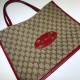 Fake Gucci 1955 Horsebit Medium Tote Bag 623694 Red Replica Fake Gucci 1955 Horsebit Medium Tote Bag 623694 Red Replica