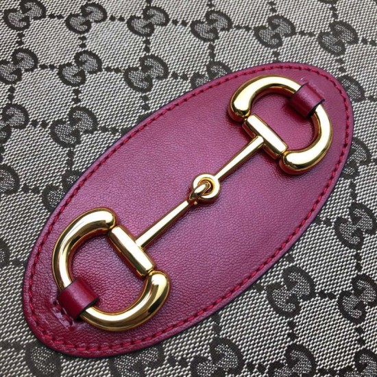 Fake Gucci 1955 Horsebit Medium Tote Bag 623694 Red Replica Fake Gucci 1955 Horsebit Medium Tote Bag 623694 Red Replica