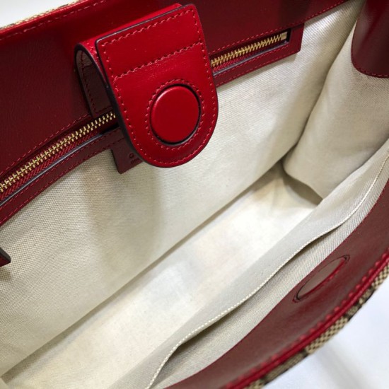 Fake Gucci 1955 Horsebit Medium Tote Bag 623694 Red Replica Fake Gucci 1955 Horsebit Medium Tote Bag 623694 Red Replica