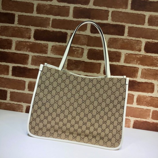 Replica Gucci 1955 Horsebit Medium Tote Bag 623694 White Replica Gucci 1955 Horsebit Medium Tote Bag 623694 White