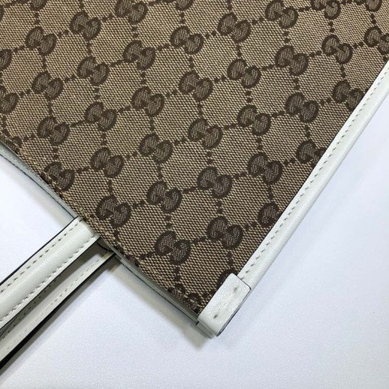 Replica Gucci 1955 Horsebit Medium Tote Bag 623694 White Replica Gucci 1955 Horsebit Medium Tote Bag 623694 White