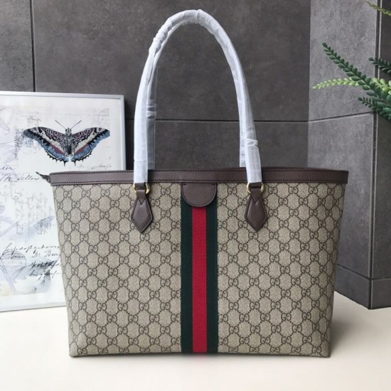 Fake Gucci Ophidia GG Medium Tote Bag 631685 Coffee Replica Fake Gucci Ophidia GG Medium Tote Bag 631685 Coffee Replica