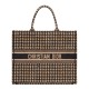Replica Christian Dior Houndstooth Embroidery Book Tote Handbag Cream Replica Christian Dior Houndstooth Embroidery Book Tote Handbag Cream