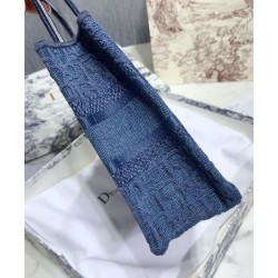 Replica Christian Dior Book Tote Mini Denim Dior Oblique Embroidered Tote Blue Replica Christian Dior Book Tote Mini Denim Dior Oblique Embroidered Tote Blue