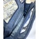 Replica Christian Dior Book Tote Mini Denim Dior Oblique Embroidered Tote Blue Replica Christian Dior Book Tote Mini Denim Dior Oblique Embroidered Tote Blue