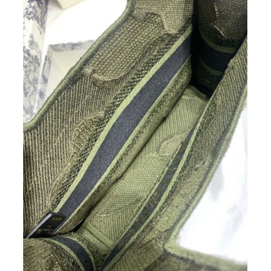 Replica Christian Dior Book Tote Mini Camouflage Embroidered Tote Green Fake Christian Dior Book Tote Mini Camouflage Embroidered Tote Green Replica