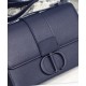 Replica Christian Dior 30 Montaigne Calfskin Bag Dark Blue Replica Christian Dior 30 Montaigne Calfskin Bag Dark Blue