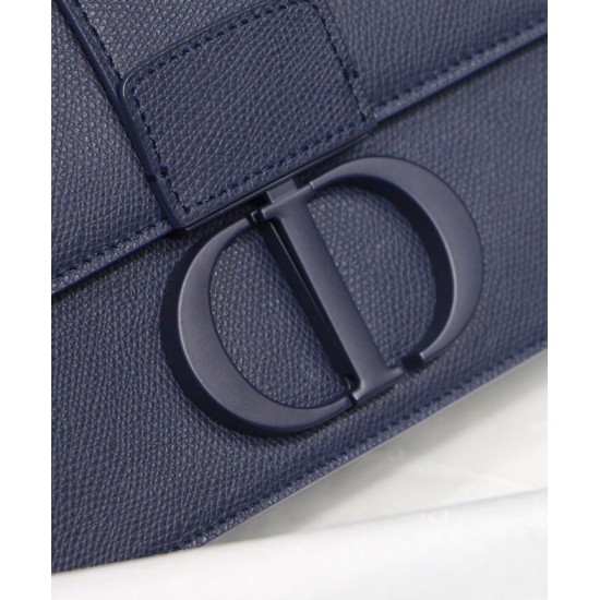 Replica Christian Dior 30 Montaigne Calfskin Bag Dark Blue Replica Christian Dior 30 Montaigne Calfskin Bag Dark Blue