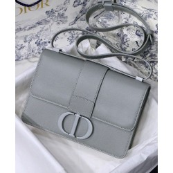 Replica Christian Dior 30 Montaigne Calfskin Bag Gray Replica Christian Dior 30 Montaigne Calfskin Bag Gray