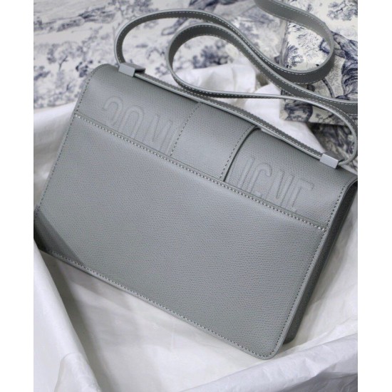 Replica Christian Dior 30 Montaigne Calfskin Bag Gray Replica Christian Dior 30 Montaigne Calfskin Bag Gray