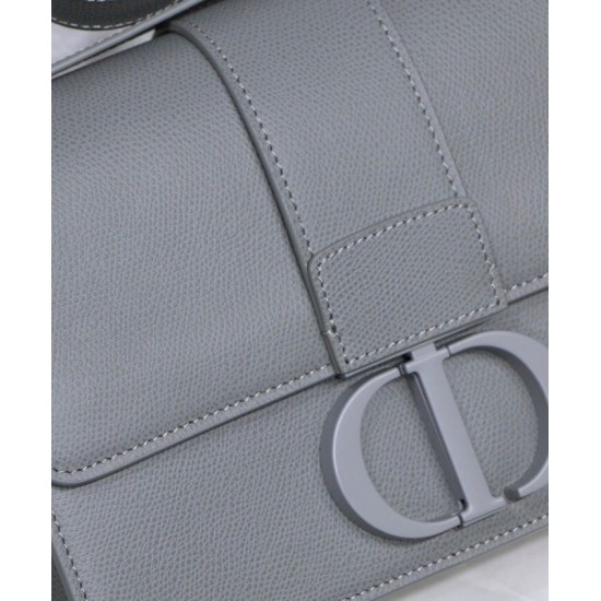 Replica Christian Dior 30 Montaigne Calfskin Bag Gray Replica Christian Dior 30 Montaigne Calfskin Bag Gray