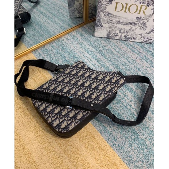 Replica Christian Dior Saddle Pouch Dark Blue Replica Christian Dior Saddle Pouch Dark Blue