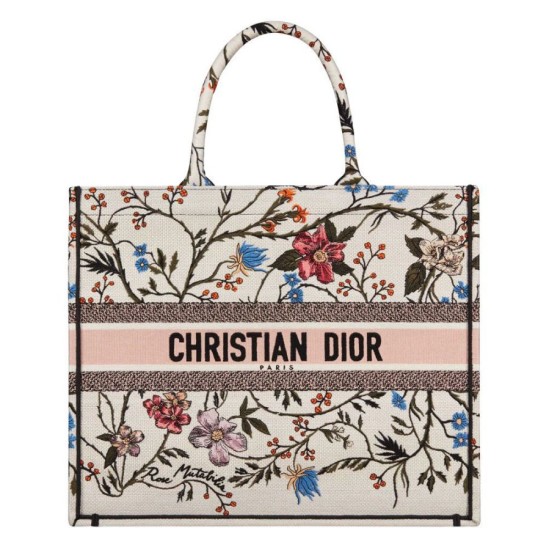 Replica Christian Dior The Book Tote Bag White Fake Christian Dior The Book Tote Bag White Replica