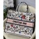 Replica Christian Dior The Book Tote Bag White Fake Christian Dior The Book Tote Bag White Replica