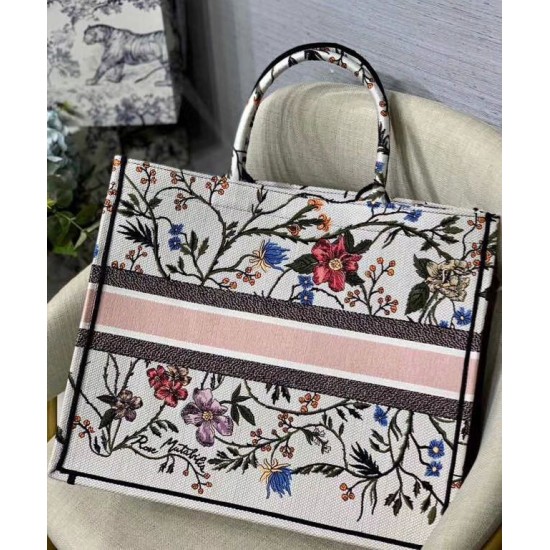 Replica Christian Dior The Book Tote Bag White Fake Christian Dior The Book Tote Bag White Replica