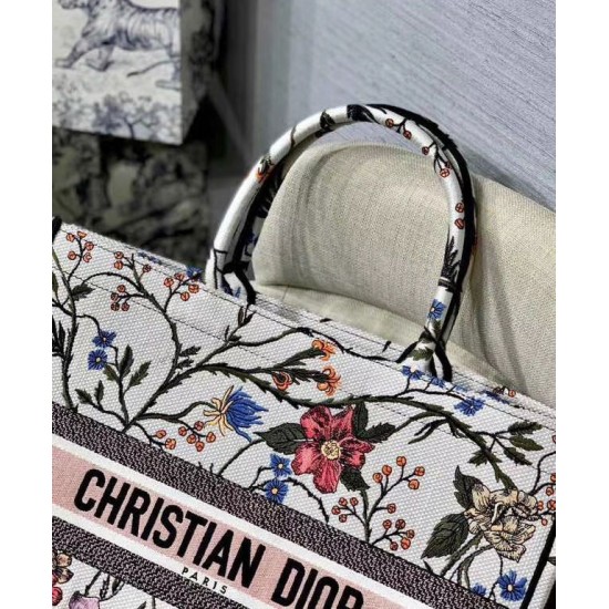 Replica Christian Dior The Book Tote Bag White Fake Christian Dior The Book Tote Bag White Replica