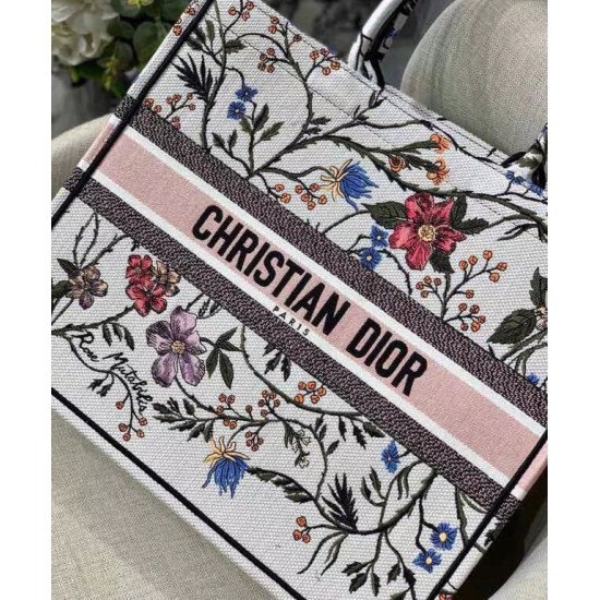Replica Christian Dior The Book Tote Bag White Fake Christian Dior The Book Tote Bag White Replica