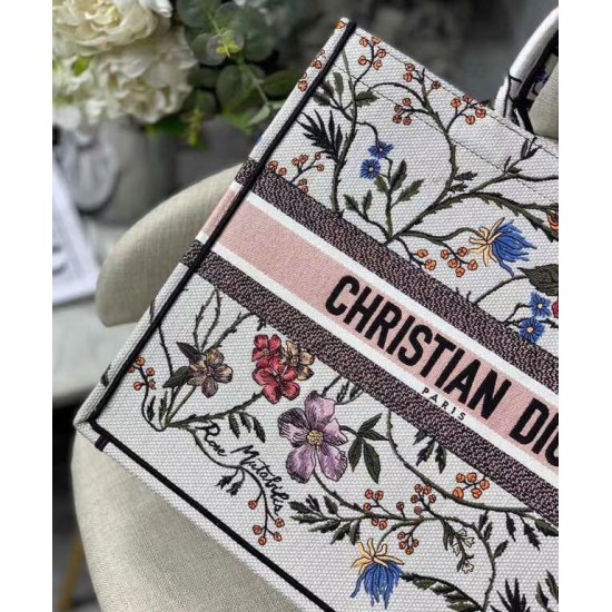 Replica Christian Dior The Book Tote Bag White Fake Christian Dior The Book Tote Bag White Replica
