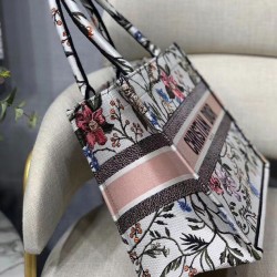 Replica Christian Dior Small Dior Book Tote White