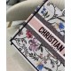 Fake Christian Dior Small Dior Book Tote White Replica Replica Christian Dior Small Dior Book Tote White