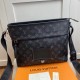 Replica Louis Vuitton Besace Zippee Monogram Eclipse M45216
