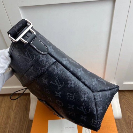 Replica Louis Vuitton Besace Zippee Monogram Eclipse M45216