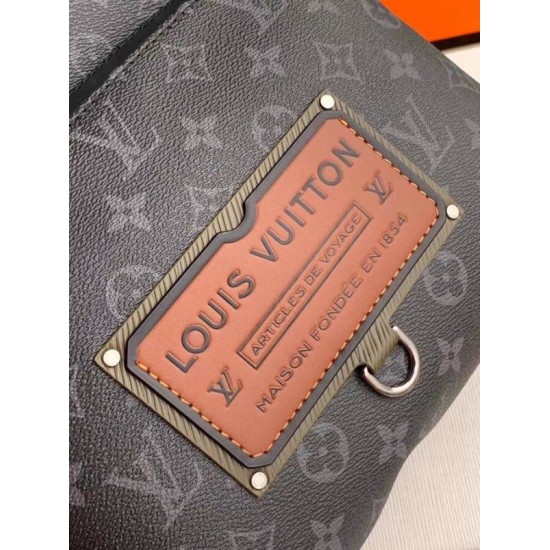 Replica Louis Vuitton Discovery Backpack Monogram Eclipse M45218