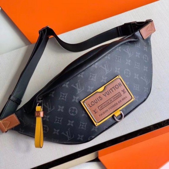Replica Louis Vuitton Discovery Bumbag Monogram Eclipse M45220