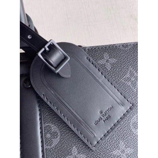 Replica Louis Vuitton Sac Plat Horizontal Zippe Bag Monogram Eclipse M45265