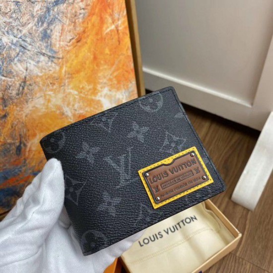 Fake Louis Vuitton Multiple Wallet Monogram Eclipse M69253 Replica