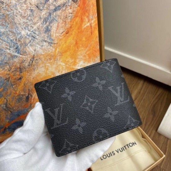 Fake Louis Vuitton Multiple Wallet Monogram Eclipse M69253 Replica