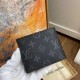 Fake Louis Vuitton Multiple Wallet Monogram Eclipse M69253 Replica
