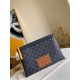 Replica Louis Vuitton Pochette Discovery GM Monogram Eclipse M69256
