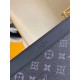 Replica Louis Vuitton Pochette Discovery GM Monogram Eclipse M69256