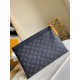 Replica Louis Vuitton Pochette Discovery GM Monogram Eclipse M69256