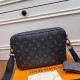 Replica Louis Vuitton Trio Messenger Bag Monogram Eclipse Canvas m69443
